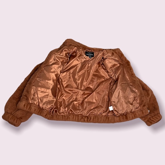HAUTE MONDE Faux Fur Copper Colored Jacket - Picture 2 of 6